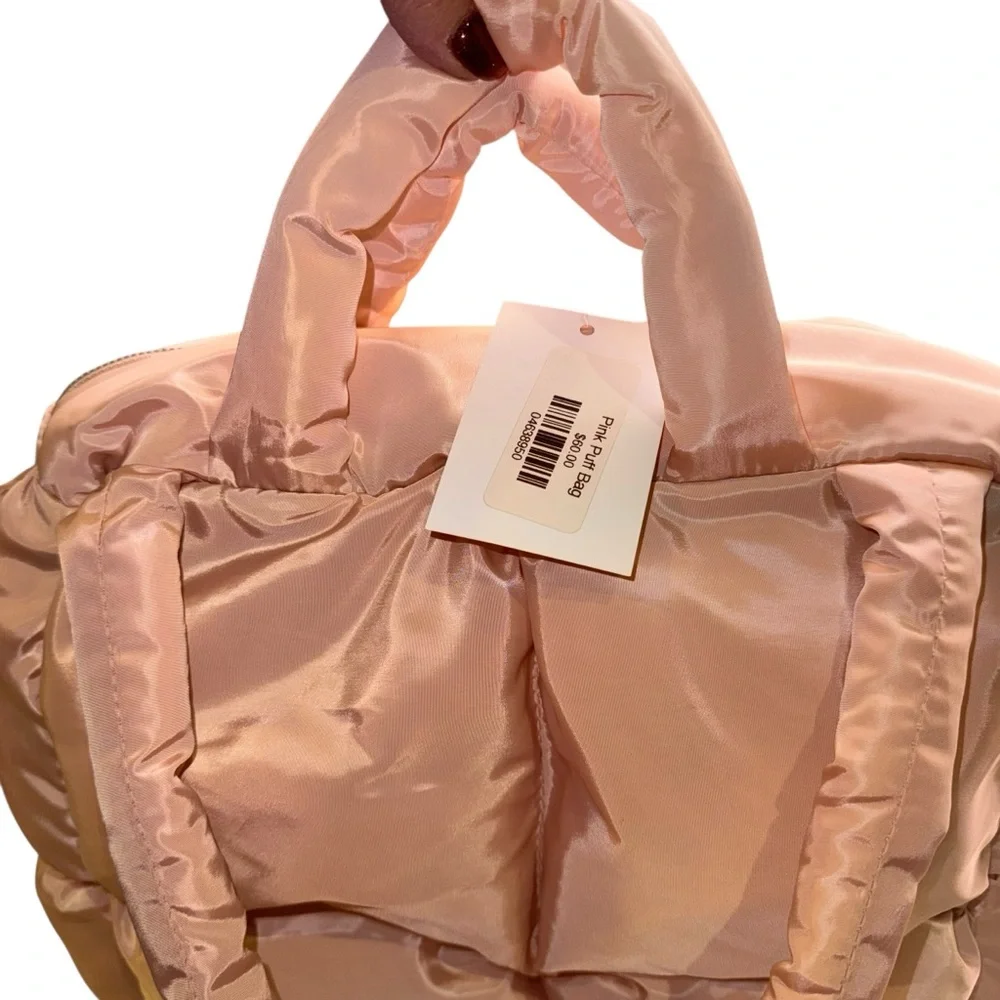 Pink Puff Tote Bag - NWT - Picture 3 of 9